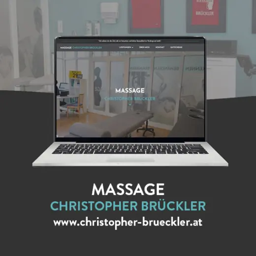 Massage von Christopher Brueckler Website